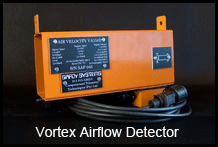 vortex airflow detector